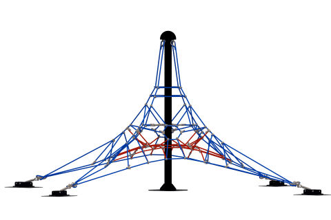 Halatlı Tırmanma B-PTR-200 PTR-218 | Parkur ve Halatlı Tırmanma Oyun Grupları | Erse Kent Mobilyaları
